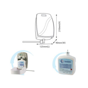 Dispenser Urinoir (LCD Sanitizer Dispenser)