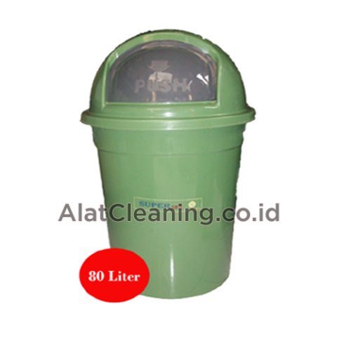 Tempat Sampah Bulat 80 Liter