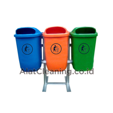 Tempat sampah gantung 3 oval